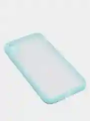 Бирюзовый чехол iPhone Xr, матовый