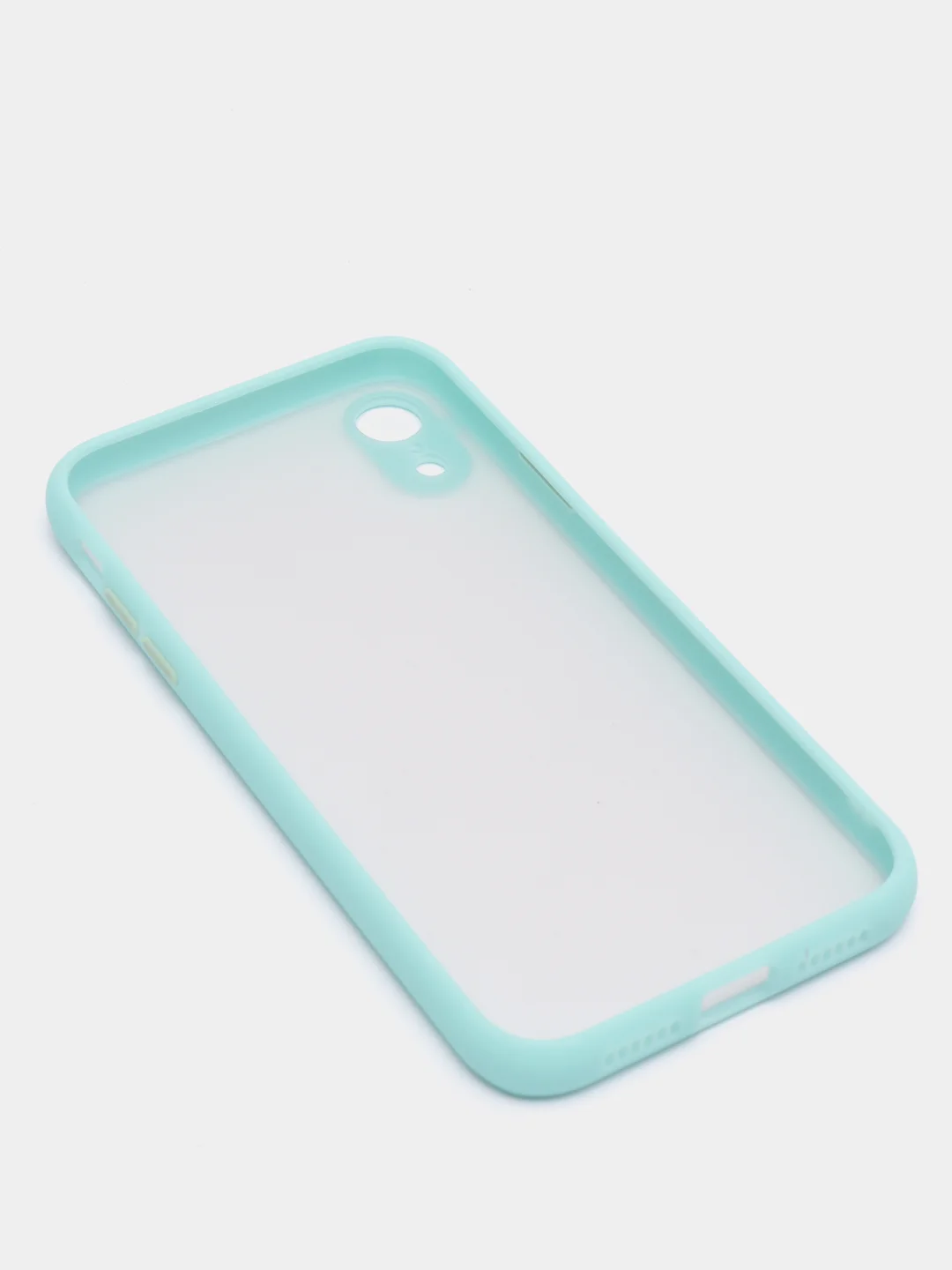 Бирюзовый чехол iPhone Xr, матовый