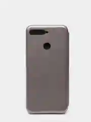 Серый чехол книжка на Honor 7c / Honor 7a Pro / Huawei Y6 2018 / Y6 Prime (5.7)