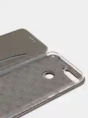 Серый чехол книжка на Honor 7c / Honor 7a Pro / Huawei Y6 2018 / Y6 Prime (5.7)