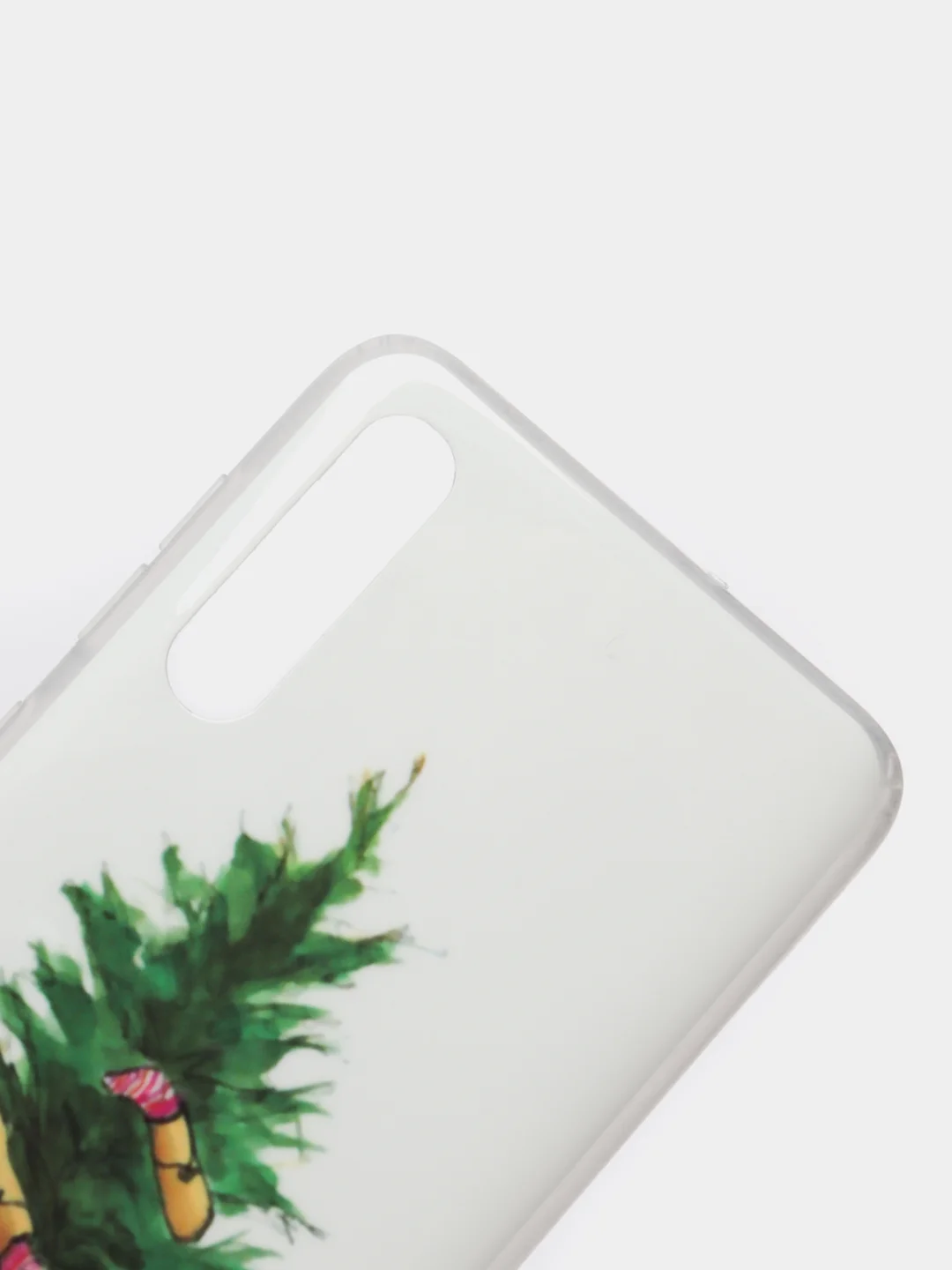 Белый новогодний чехол Samsung Galaxy A50 / A50s / A30s с рисунком "Новый Год" 6 видов