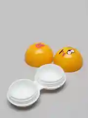 Горчичный контейнер для хранения линз