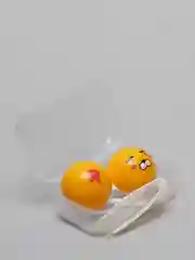 Горчичный контейнер для хранения линз