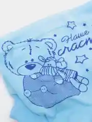 Небесно-голубой трусы детские на манжете, под подгузник