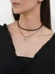 Серебряный чокер