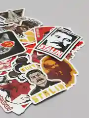 Наклейки стикеры СССР Сталин Ленин /50шт/ Стикерпак