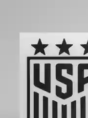 Черный наклейка на авто "USA"