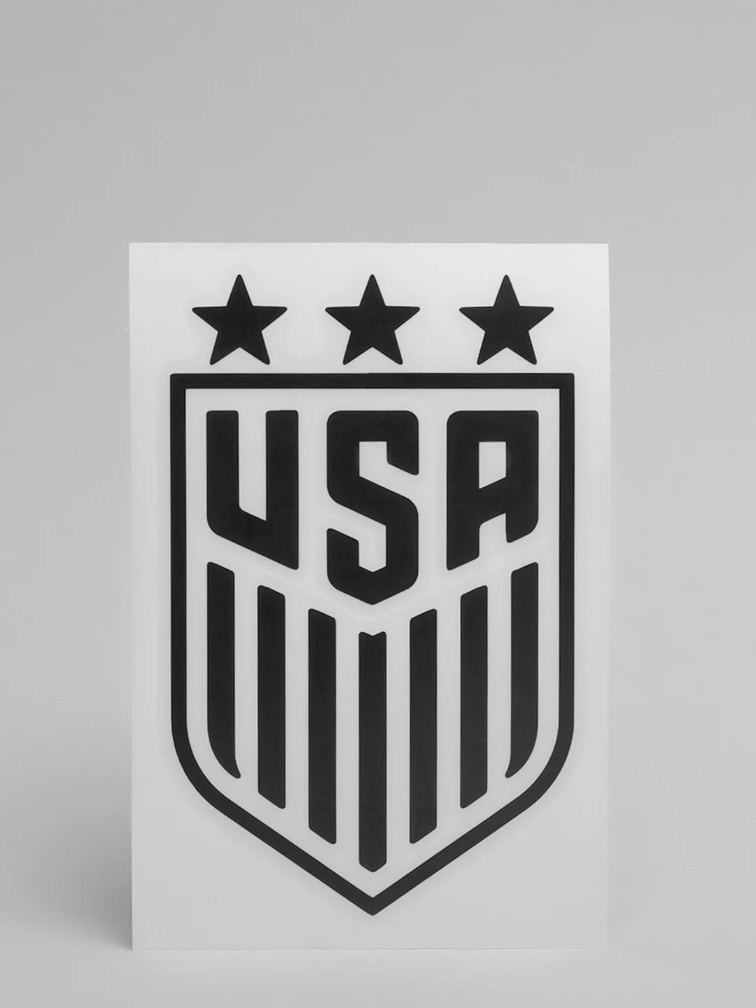 Черный наклейка на авто "USA"