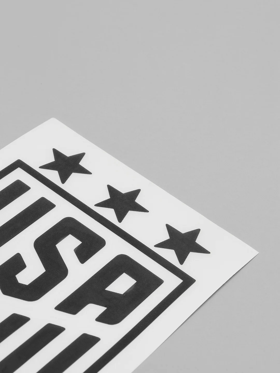 Черный наклейка на авто "USA"
