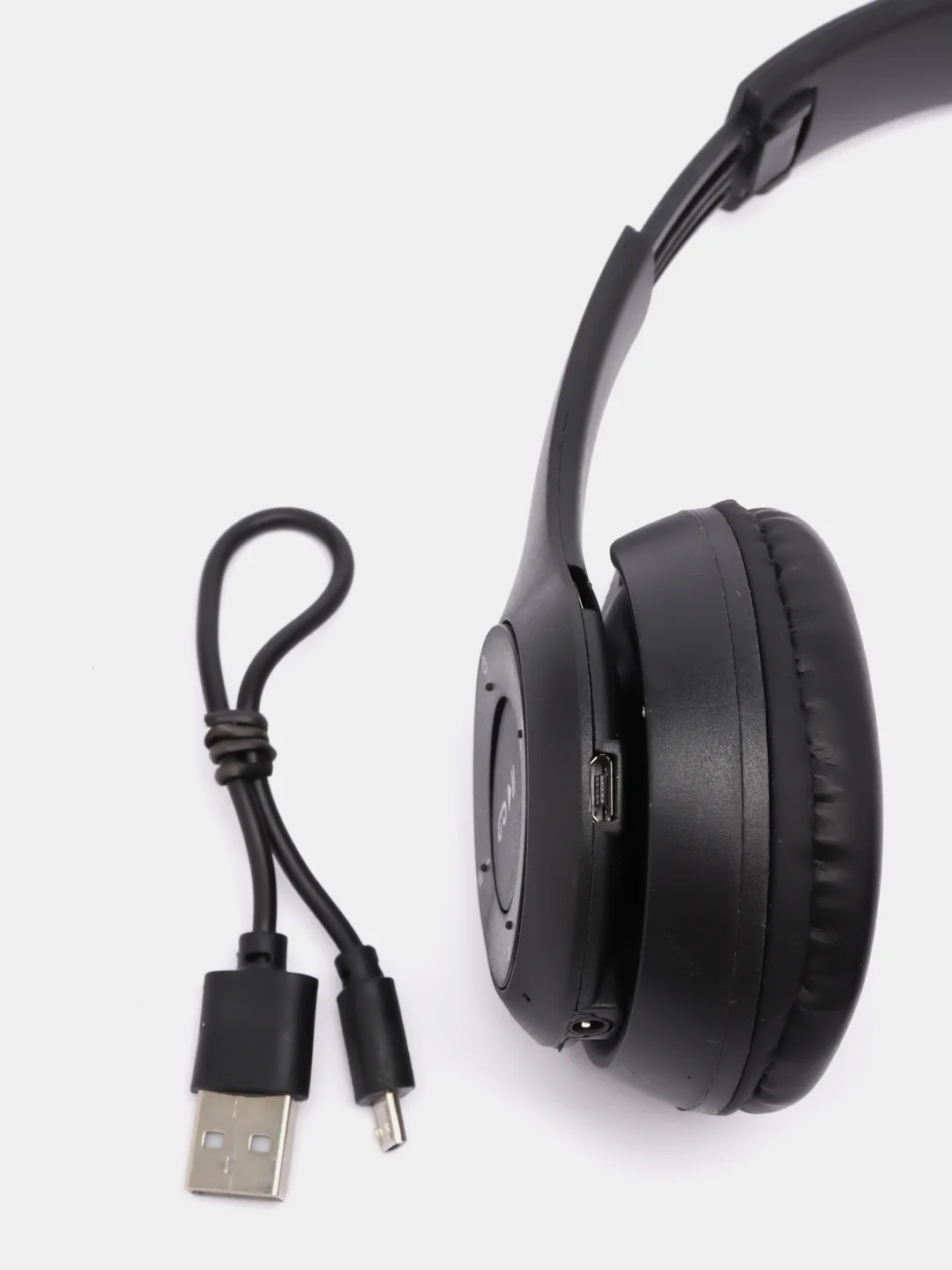 Черный наушники беспроводные Wireless Bluetooth WJ-S590 накладные
