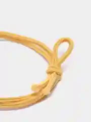 Желтый резинка для волос с фруктами