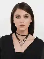 Черный подвеска на шею