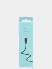 Черный кабель зарядный Borofone BX17 Micro-USB для android, 1 м