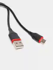 Черный кабель зарядный Borofone BX17 Micro-USB для android, 1 м
