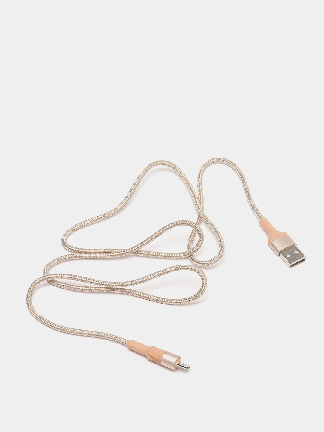 Золотой кабель зарядный Borofone BX21 Micro-USB, для Android