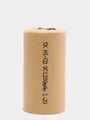Аккумулятор Ni-Cd 4/5SC 1200mAh 1.2V картонная оболочка (факт. 1100мАh)