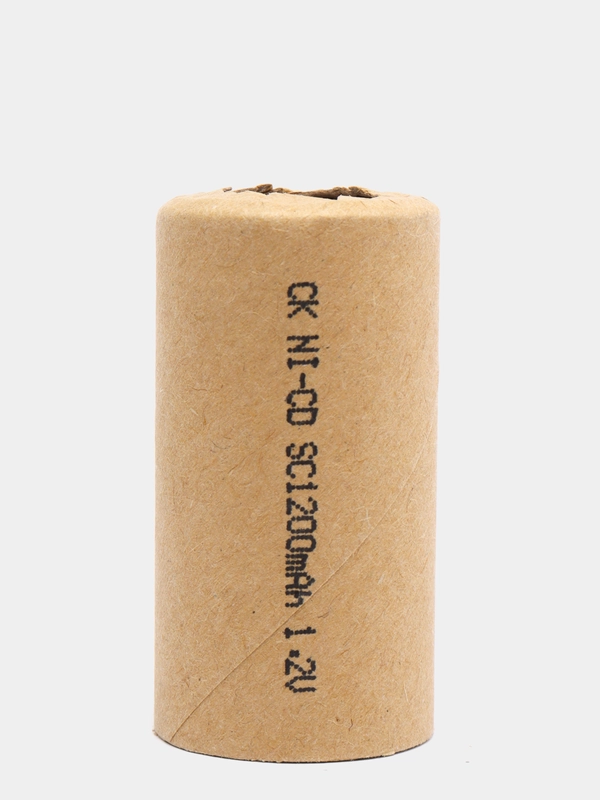 Аккумулятор Ni-Cd 4/5SC 1200mAh 1.2V картонная оболочка (факт. 1100мАh)