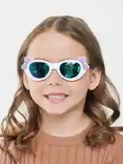 Белый детские очки для девочек