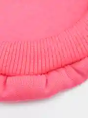 Розовый толстовка с капюшоном для собак и кошек