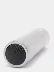 Белый фонарь ручной металлический, 9 LED, 1W, 3 x AAA