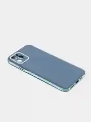 Бирюзовый чехол усиленный с полосой для iPhone 11 Pro Max, силиконовый