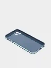 Бирюзовый чехол усиленный с полосой для iPhone 11 Pro Max, силиконовый