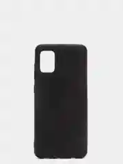 Чёрный матовый чехол Samsung A01 A10S, A11 A20 A30 A20S, A21 A21S A31 A40 A41, A50 A51 A71