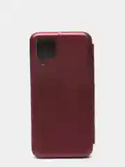 Бордовый чехол книжка Samsung Galaxy A12 / M12