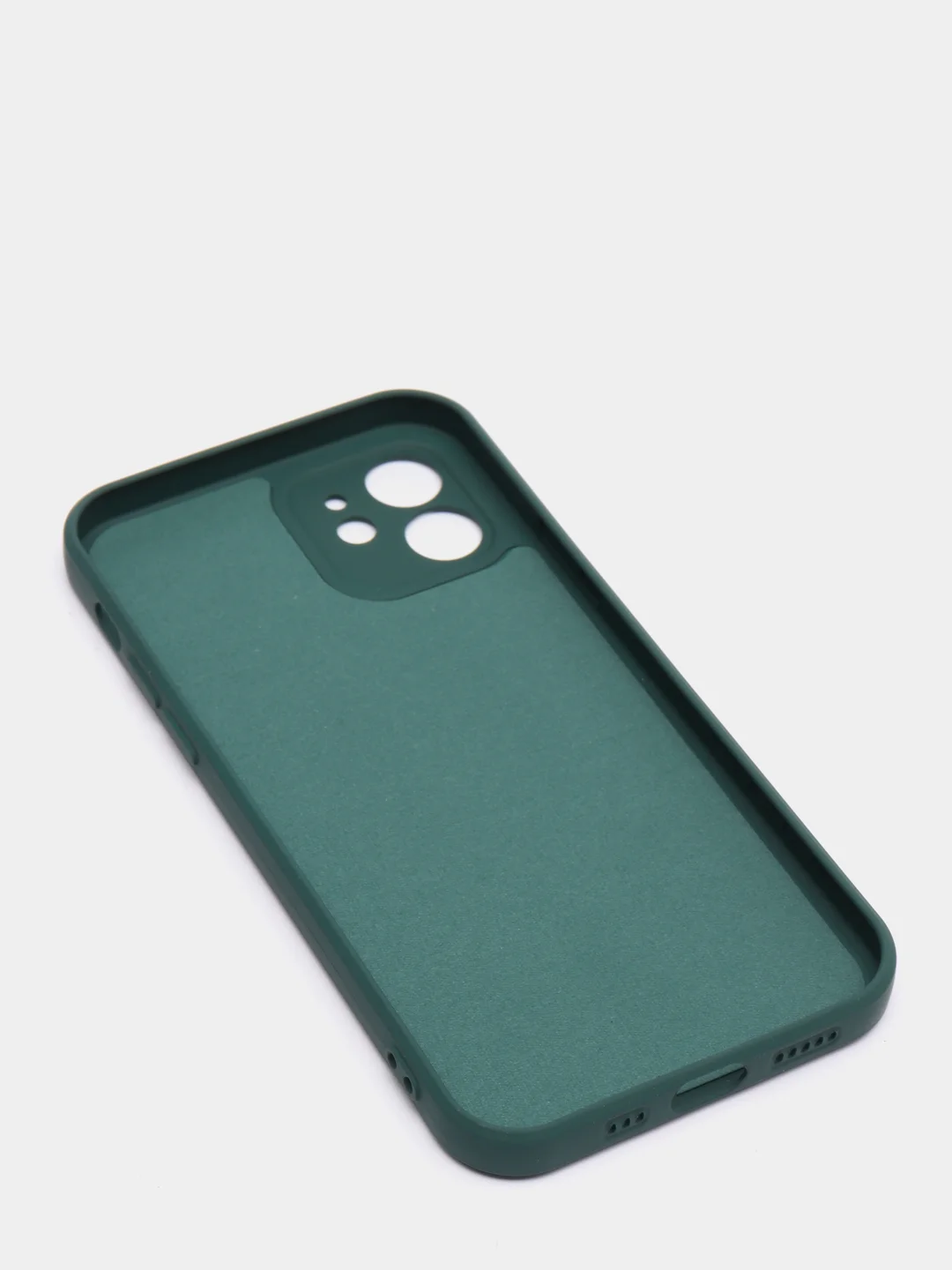 Желтый чехол iPhone 11 13 12 Pro Mini силиконовый ( Айфон Про Мини )