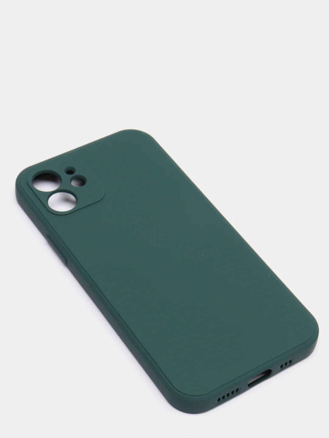 Желтый чехол iPhone 11 13 12 Pro Mini силиконовый ( Айфон Про Мини )