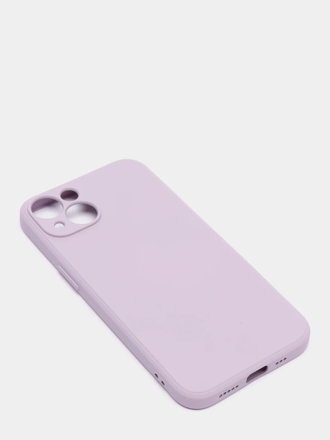 Лавандовый чехол iPhone 11 13 12 Pro Mini силиконовый ( Айфон Про Мини )