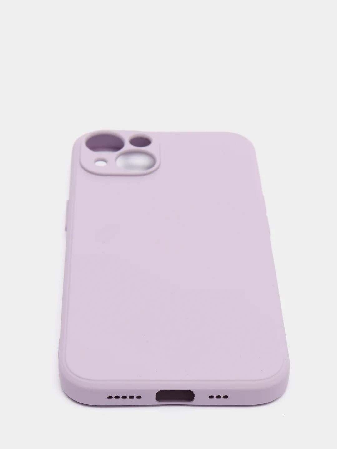 Лавандовый чехол iPhone 11 13 12 Pro Mini силиконовый ( Айфон Про Мини )