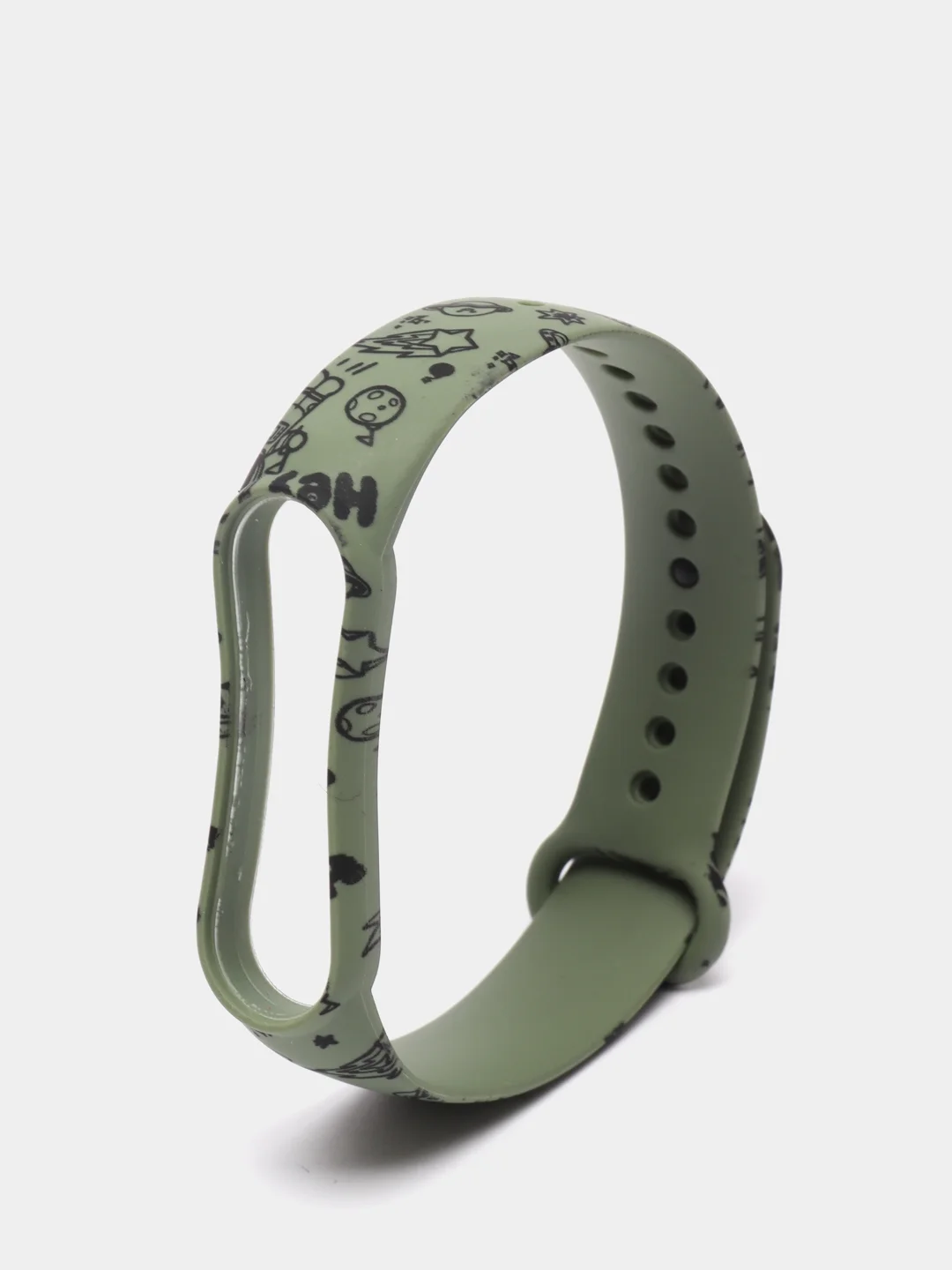 Зеленый ремешок браслет на Mi Band 4, 5, 6, 11 цветов