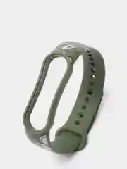 Зелёный хаки ремешок браслет на Mi Band 4, 5, 6, 11 цветов