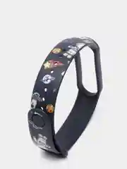 Темно-синий ремешок браслет на Mi Band 4, 5, 6, 11 цветов
