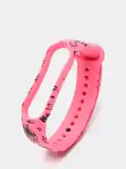 Розовый ремешок браслет на Mi Band 4, 5, 6, 11 цветов