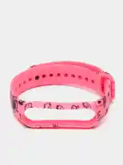 Розовый ремешок браслет на Mi Band 4, 5, 6, 11 цветов