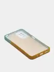 Горчичный силиконовый чехол Xiaomi Poco M3 Pro, с защитой камеры, палитра с бархатом