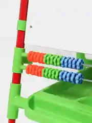 Зеленый мольберт детский, двусторонний