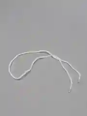 Прозрачный шнурки для обуви, круглые и плоские, 1 пара