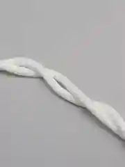 Прозрачный шнурки для обуви, круглые и плоские, 1 пара