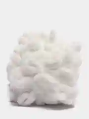 Белый пряжа Alize puffy петельки большие, 100% микрополиэстр, 100 гр 9,5 м