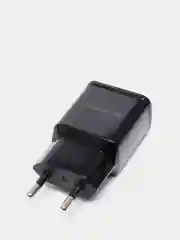 Черный зарядное устройство Borofone BA59A (1xUSB, QC 3.0, 18W+ опц.кабель Micro-USB или Type-C)