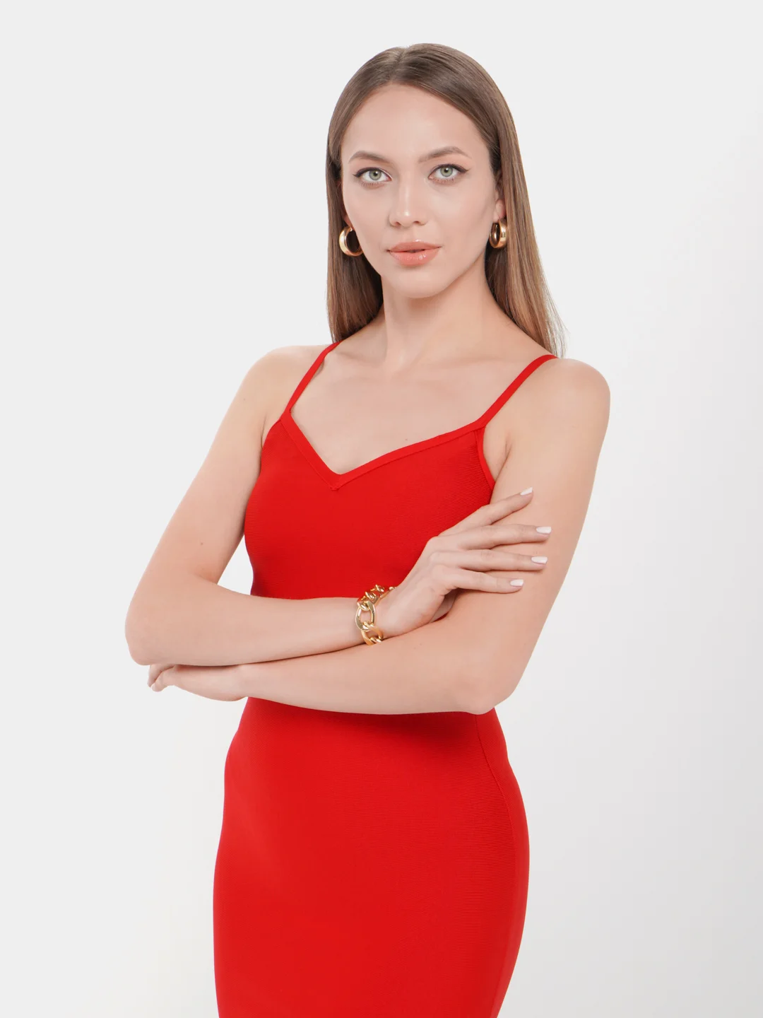 Красный платье 1001DRESS