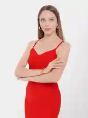 Красный платье 1001DRESS
