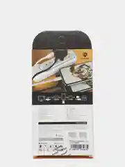 Черный кабель для зарядки LENYES LC 25см Lightning , Type-C, micro-USB