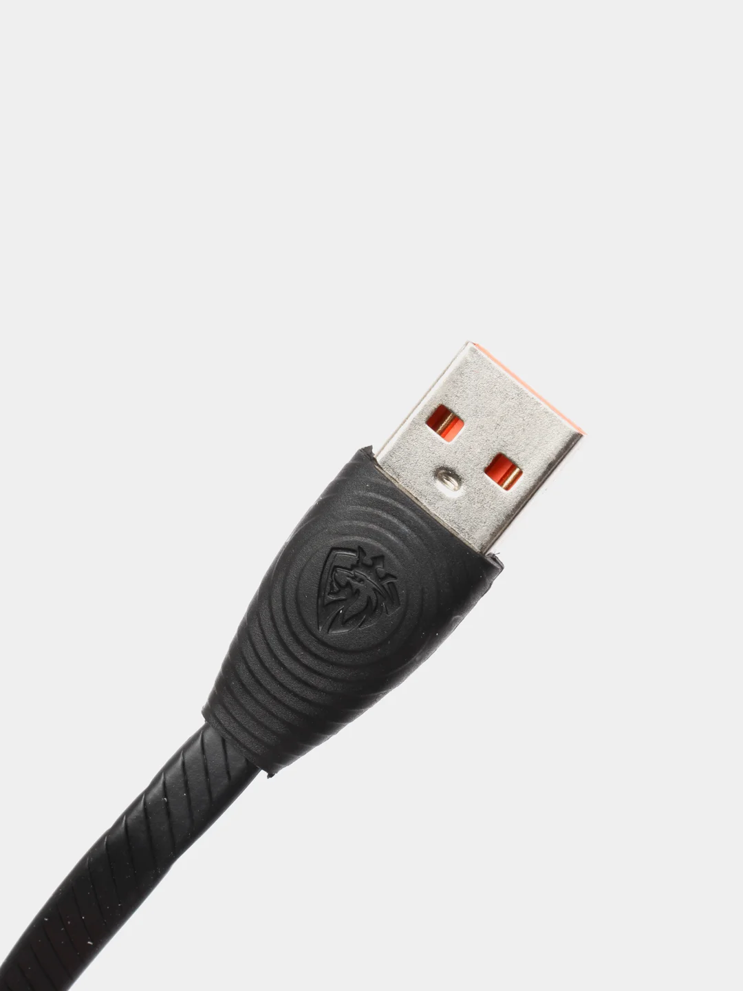 Черный кабель для зарядки LENYES LC 25см Lightning , Type-C, micro-USB