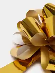 Золотой бант-шар