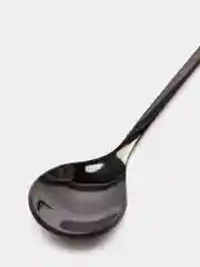 Черный ложка доллар, сувенирная чайная ложка, нержавеющая сталь