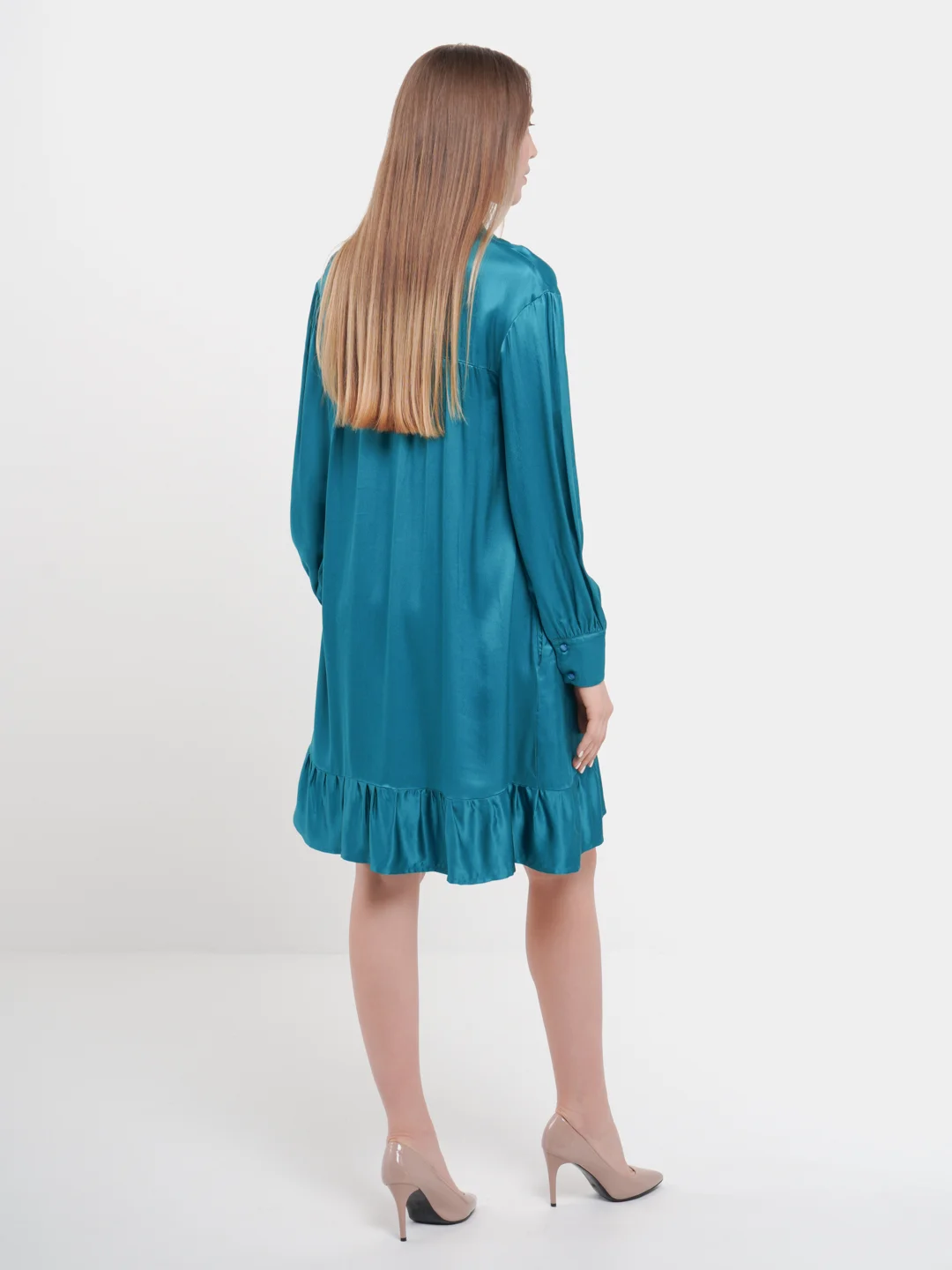 Бирюзовый платье 1001DRESS